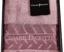 Комплект из 2 полотенец Cesare Paciotti Stiletto Rosa 40x60 и 60x110 - фото 1