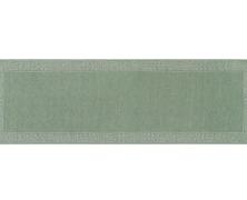 Льняная скатерть-дорожка Leitner Leinen Medici зеленая 47х150 в интернет-магазине Posteleon
