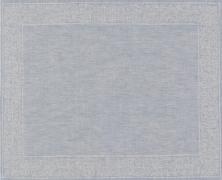 Льняная скатерть-дорожка Leitner Leinen Medici голубая 47х150 - фото 1