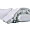 Одеяло пуховое с бортом Belpol Saturn Gray 200х200 теплое - фото 1