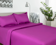 Постельное белье Этель ET-358 Пурпурное сияние 1,5-спальное 143х215 сатин в интернет-магазине Posteleon