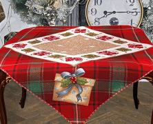 Декоративная салфетка Vingi Ricami Gift 100х100 гобелен - основновное изображение