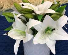 Аромабукет Cote Noire Herringbone White Lilies - фото 4