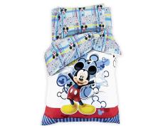 Постельное белье Этель ETP-105 Disney Микки Маус 1.5-спальное 143х215 поплин в интернет-магазине Posteleon