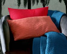 Декоративная подушка Blanc des Vosges Racines 45х45 хлопок в интернет-магазине Posteleon