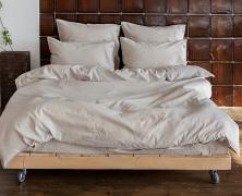 Постельное бельё Luxberry Лён и Хлопок натуральный 1.5-спальное 150x210 - основновное изображение