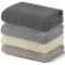 Плед шерстяной Hamam Dimension Knitted Mist 130х180 серый - фото 2