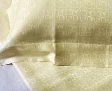 Постельное белье Palombella Everest Yellow семейное 2/150х200 сатин жаккард - фото 4