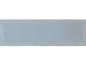 Льняная скатерть-дорожка Leitner Leinen Medici голубая 47х150 - основновное изображение