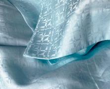 Постельное белье Palombella Everest Aqua семейное 2/150х200 сатин жаккард - фото 2