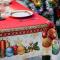 Новогодняя скатерть Vingi Ricami Santa Klaus 140х240 гобелен - фото 2