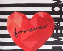 Постельное белье Этель ETP-215 Love Forever евро 200х215 поплин - фото 8