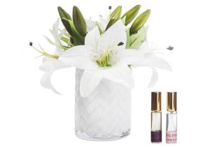 Аромабукет Cote Noire Herringbone White Lilies - основновное изображение