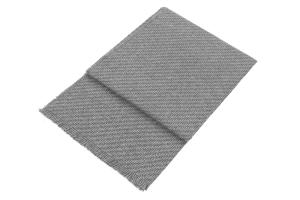Плед альпака/овечья шерсть Elvang Diagonal Grey 130х190 - основновное изображение