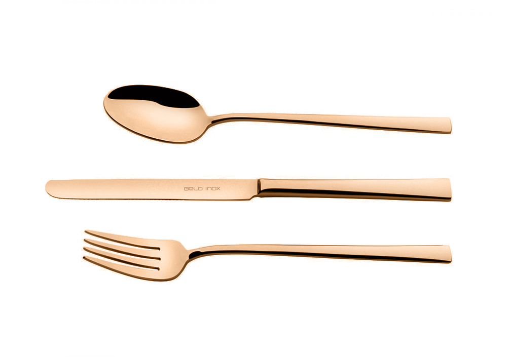 Столовые приборы Belo Inox Touch Bronze 13-14 (24 шт.)