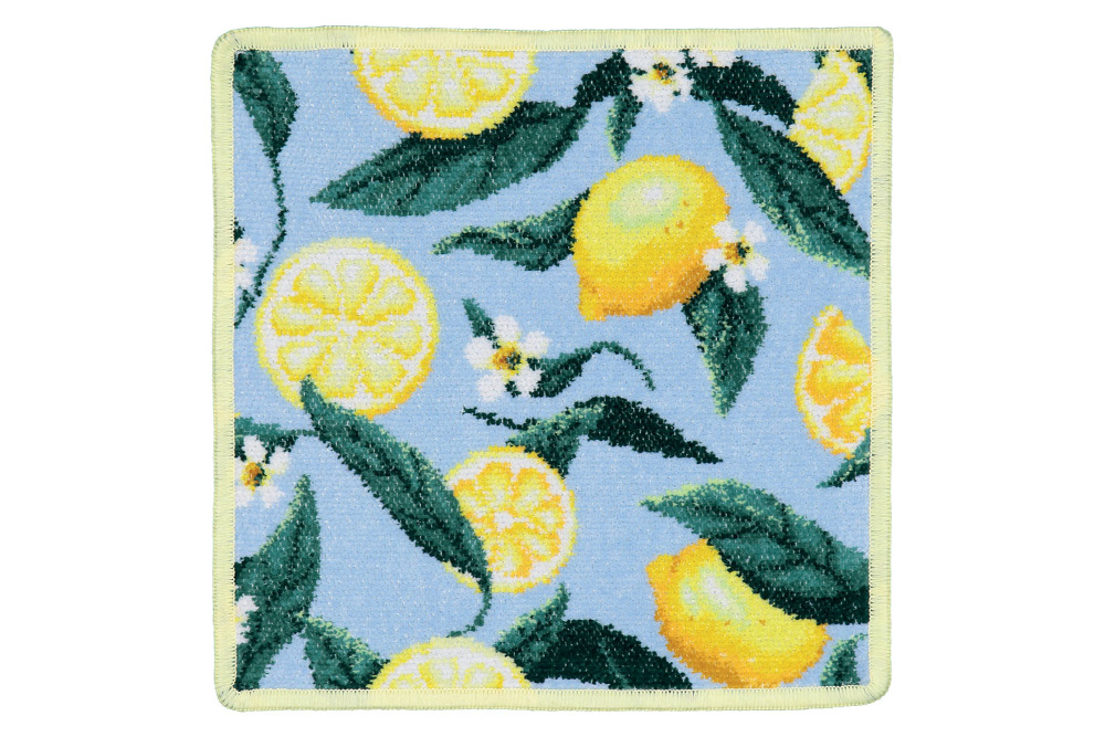 Полотенце шенилловое Feiler Lemons And Leaves 37х80