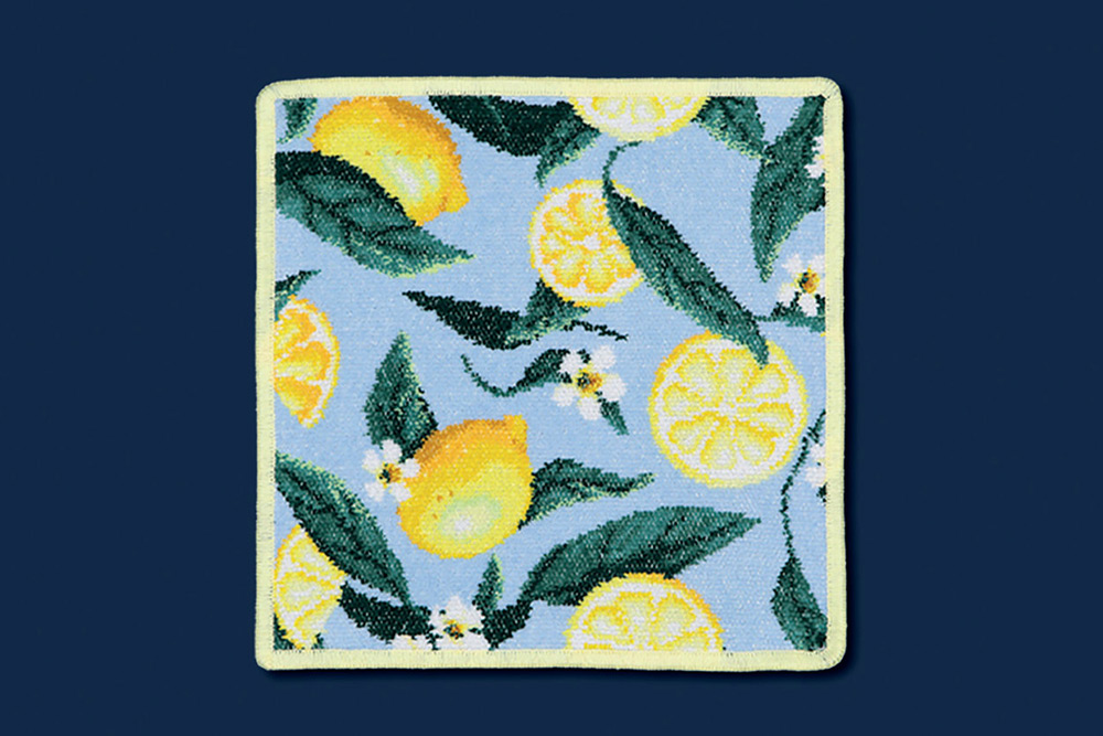 Салфетка шенилловая Feiler Lemons And Leaves 25х25