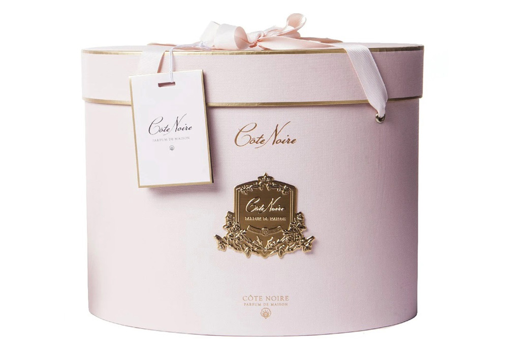 Ароматизированный букет Cote Noire Oval Pink Blush gold