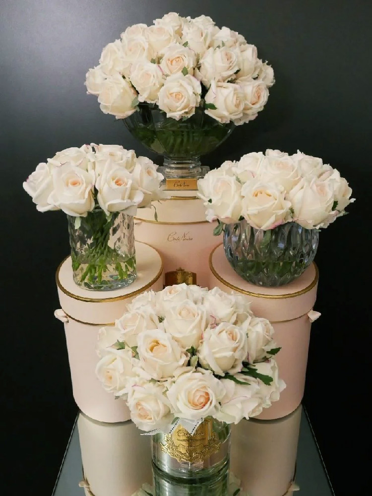 Ароматизированный букет Cote Noire Grand Rose Bud Bouquet Pink Blush