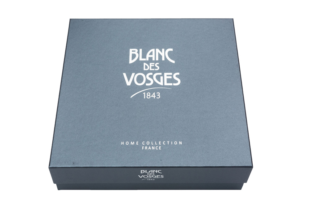 Постельное белье Blanc des Vosges Lupins Argente евро 200х220 сатин жаккард