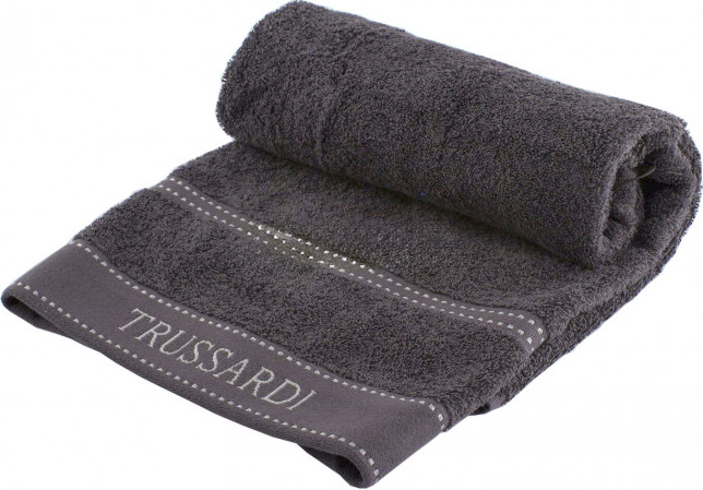 Комплект из 5 полотенец Trussardi Ribbon Grigio 40x60, 60x110 и 100х150