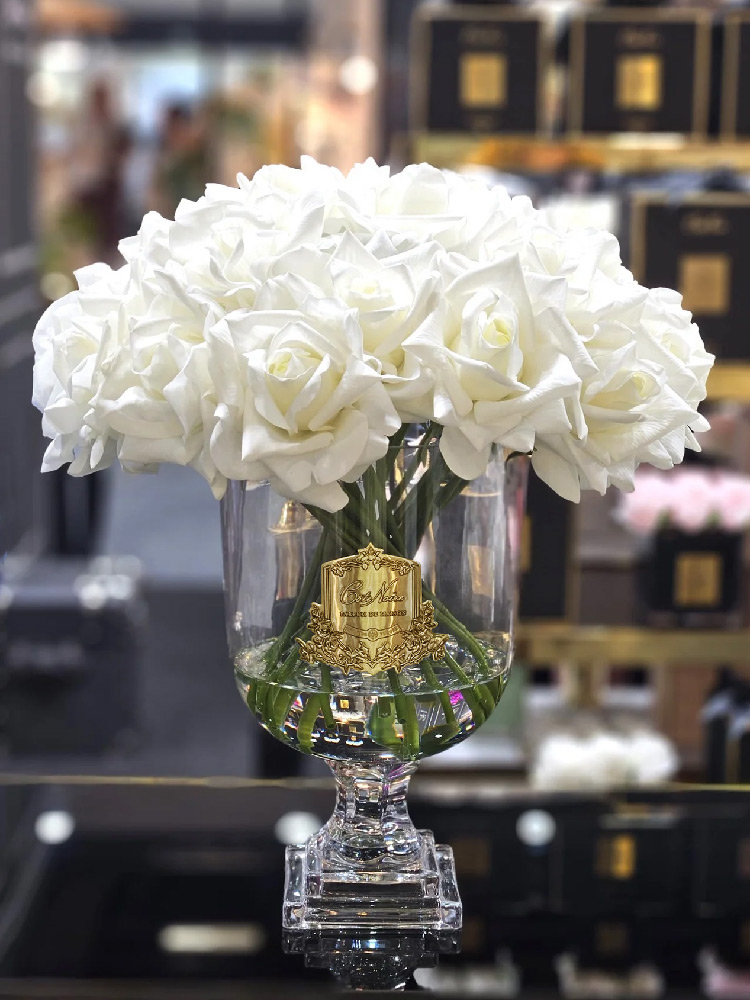 Ароматизированный букет Cote Noire Versailles Rose Bouquet Ivory gold