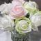 Аромабукет Cote Noire Herringbone Green&Pink&White Rose Buds clear - фото 4