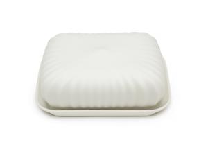 Масленка фарфоровая Feinedinge Butter Dish 165x120x65 кремовая - основновное изображение