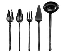 Набор для сервировки и подачи Herdmar Stick Serving Set Black (5 шт.) - основновное изображение