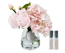 Ароматизированный букет Cote Noire Tea Rose Hydrangea Pink в интернет-магазине Posteleon