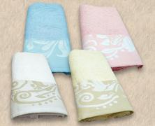Банное полотенце Onda Blu Marcella 100x150 в интернет-магазине Posteleon