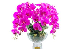 Ароматизированный букет Cote Noire Centerpiece Tall Orchids Purple - основновное изображение