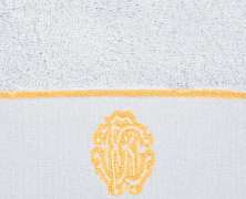 Банное полотенце Roberto Cavalli Gold New Bianco 100х150 - фото 4