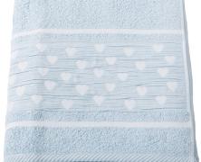 Банное полотенце Onda Blu Hearth 100x150 - фото 2