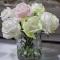 Аромабукет Cote Noire Herringbone Green&Pink&White Rose Buds clear - фото 3