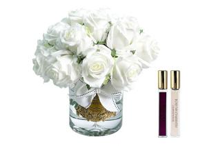 Ароматизированный букет Cote Noire Grand Rose Bud Bouquet White gold - основновное изображение