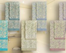 Комплект из 2 полотенец Vingi Ricami Oriente 40x60 и 60x110 в интернет-магазине Posteleon