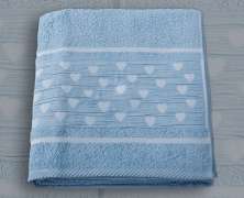 Банное полотенце Onda Blu Hearth 100x150 - фото 13
