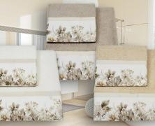 Комплект из 2 полотенец Vingi Ricami Arianna 40x60 и 60x110 в интернет-магазине Posteleon